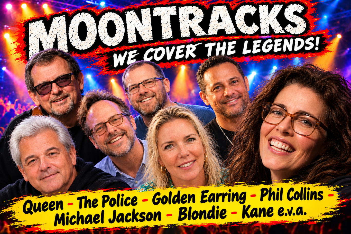 Moontracks coverband Classic Rock and more! Klassiekers en het beste van nu! Sfeervolle optredens van enthousiaste muzikanten. Van legendarische klassiekers tot de hits van nu ...